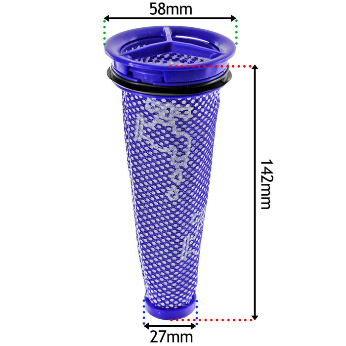 Main Hose + Washable Pre + Post Motor Filter Kit for DYSON DC50 DC50i Animal