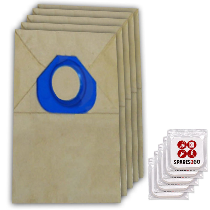 Paper Dust Bags and fresheners compatible with NILFISK Vacuum G90 G90A-Vac GM80 GM90 GS GM80 x 5