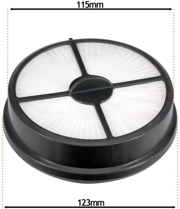 HEPA Filter Kit Type 27 for VAX U89-MA-T TOTAL HOME U90-MA-R MACH AIR REACH Vacuum Cleaner (Pre and Post Motor, Pack of 2))