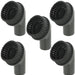 Vacuum Cleaner Round Dusting Brush Tool (35mm, Pack of 5)