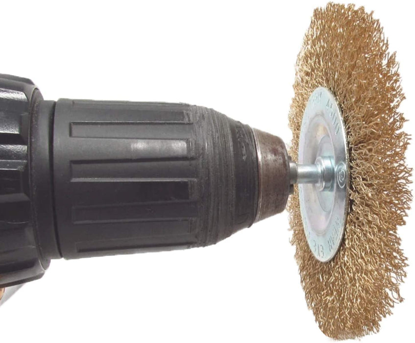 31 Piece Buffing Polishing Drill Wheel Accessory Wire Brush Kit 3.2mm BBQ Rust Removal