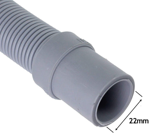 Drain Hose Extension Pipe Kit for Samsung Washing Machine Dishwasher (2.5m, 19mm / 22mm)