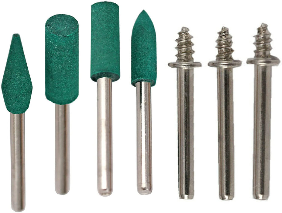 31 Piece Buffing Polishing Drill Wheel Accessory Wire Brush Kit 3.2mm Car Motorbike Rust Removal