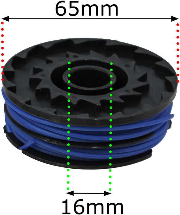 Strimmer Line Spool for Qualcast GT36Li YT7421-01 Trimmer 4m 1.5mm