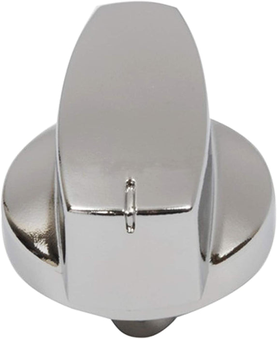 BELLING Oven Cooker Knob Function Control Switch 444445412 444445413 1000DF (Silver/Chrome) Pack of 5