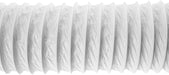 UNIVERSAL Exterior Wall Venting Kit & Extension Hose for Vented Cooker Hood Air Conditioning Tumble Dryer (5" x 3m, White)