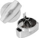 BELLING Hob Hotplate Knob Switch Chrome Silver Countryrange 444445 (Pack of 2)