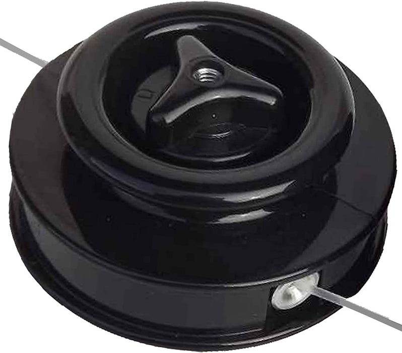 UNIVERSAL Dual Line Manual Feed Head with Bolts + 2 x 80m Dual Core Refill for Strimmer/Trimmer/Brushcutter