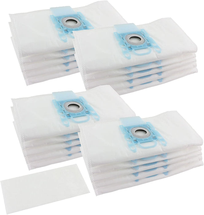 Dust Bags for SIEMENS Vacuum Cleaners Cloth Multi Layer (Pack of 20 + 4 Filters) + 20 Fresheners Tabs
