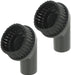 Vacuum Cleaner Round Dusting Brush Tool (35mm, Pack of 2)