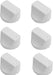 Control Knob Switch for HOTPOINT Oven Cooker White (Pack of 6)