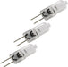 UNIVERSAL Cooker Hood Halogen Light Bulb (20w, G4 / 2 Pin) Pack of 3