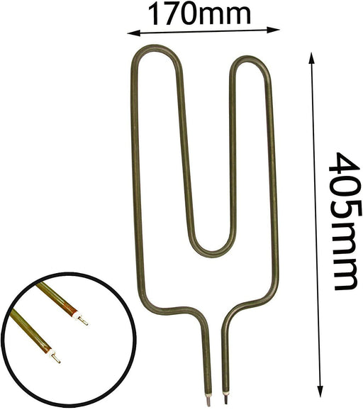 405mm x 170mm 850W Night Storage Heater Element