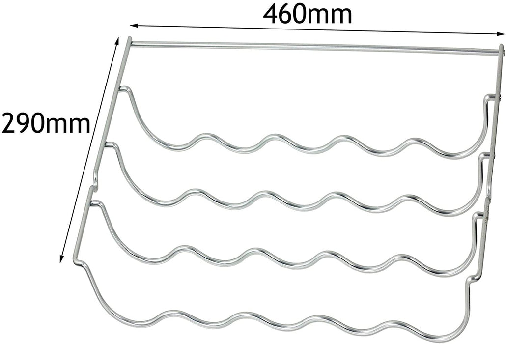 Wine Bottle Rack Shelf Insert for BEKO Fridge (460 x 290 x 70mm)