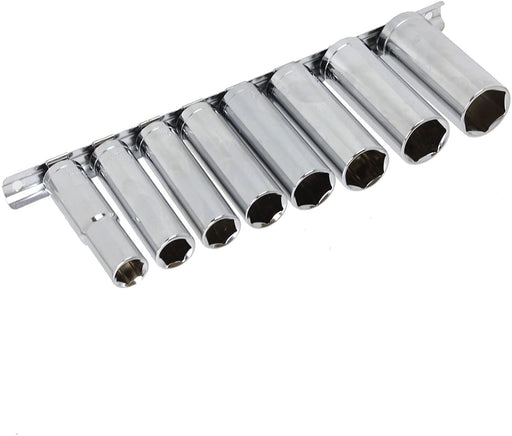 1/2'' Drive Breaker Bar Wheel Balance Flexi Knuckle + Deep Socket Set