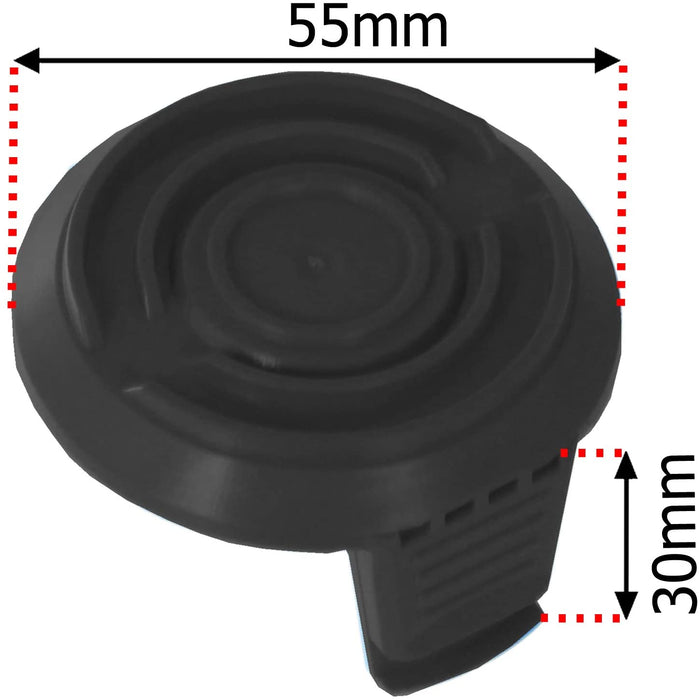 Line Spool & Cover for WORX WG150E WG151E WG151E-A Strimmer Trimmer (Pack of 2)