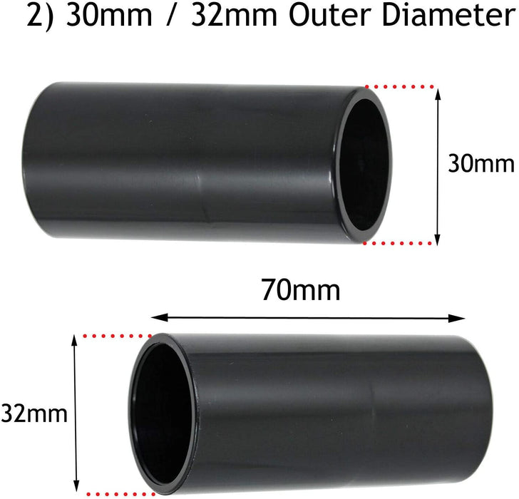 Sander Planer Dust Extractor Power Tool Adapters for NILFISK Vacuum Cleaners (Pack of 12, 26mm 30mm 32mm 35mm 38mm)