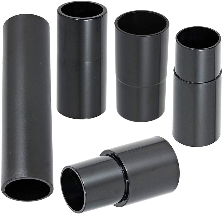 Universal 30mm 32mm 35mm 38mm Sander Planer Dust Extractor Power Tool Adapters for Vacuum Cleaners (Pack of 5)