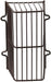 Plastic Coated Overflow Discharge Terminal Guard Boiler Relief Outlet Cover Cage Brown