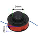 Line & Spool 8m for B&Q Strimmer Trimmer (Pack of 3)
