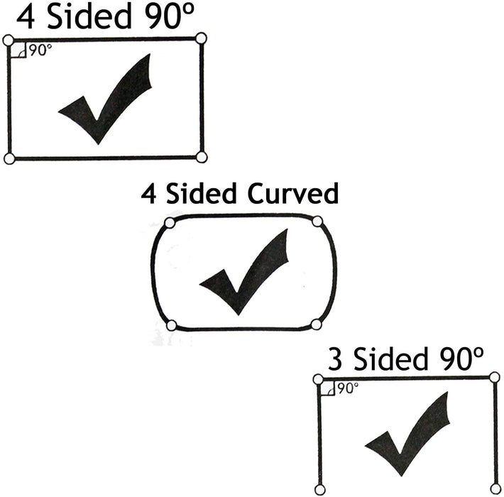 Door Seal + Silicone Glue for BUSH Oven Cooker 3m Cut to Size (3 & 4 sided, Rounded + 90º Clips)