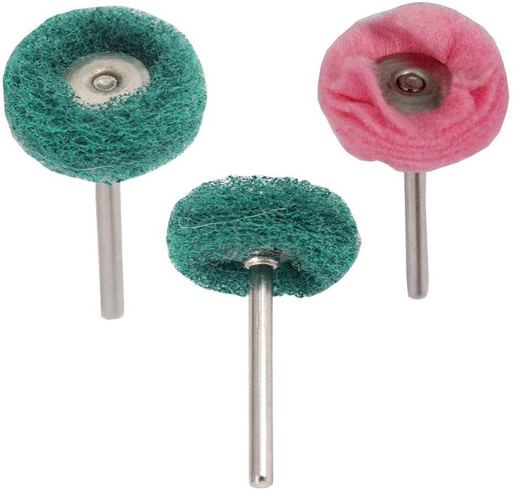 31 Piece Buffing Polishing Drill Wheel Accessory Wire Brush Kit 3.2mm BBQ Rust Removal