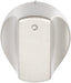 Hot-Ari ix Control Knob Switch for Hotpoint SHS33XS SHS53X SHS53XS UHS53X UHS53XS Oven Cooker (Silver)