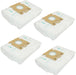 HOOVER Vacuum Cleaner H30S TELIOS ARIANNE SENSORY DISCOVERY OCTOPUS Dust Bag Genuine  09178278 (Pack of 4)