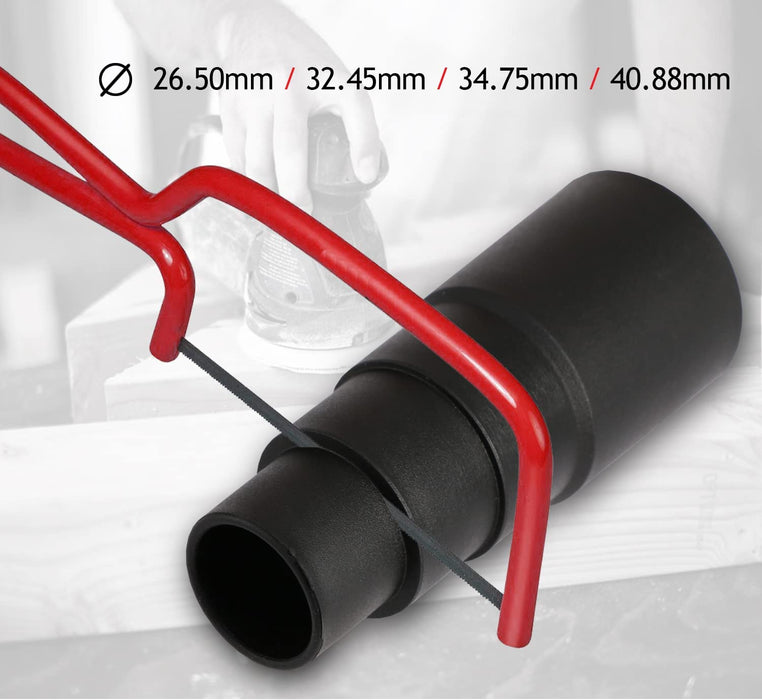 Universal Vacuum Cleaner Power Tool Sander Dust Extraction Hose Adaptor (26mm, 32mm, 35mm, 38mm)