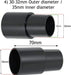 Universal Tool Dust Port Adaptors for Vacuum Cleaner 26 30 32 35 38mm