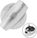BELLING Hob Hotplate Knob Switch Chrome Silver Countryrange 444445 (Pack of 2)
