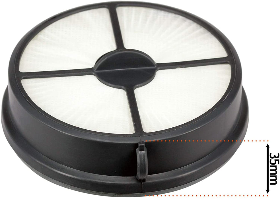 HEPA Filter Kit Type 27 for VAX U89-MA-T TOTAL HOME U90-MA-R MACH AIR REACH Vacuum Cleaner (Pre and Post Motor, Pack of 2))