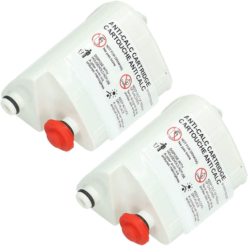 Anti-Calc Filter Cartridges for Tefal Fasteo Liberty Easy Steam Iron Pack of 2 XD 9060E0