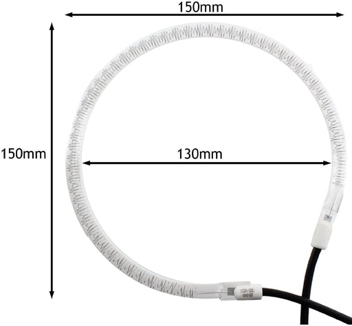 Halogen Cooker Lamp Bulb for Crofton Mini Oven (240V, 1200w - 1400w, 150mm)