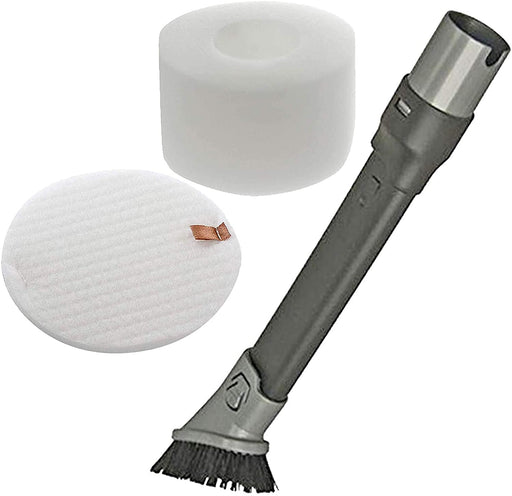 Pre Motor Filter Kit + 2-in-1 Dusting Brush Crevice Tool for Shark Rotator Lift-Away NV800 Vacuum Cleaner