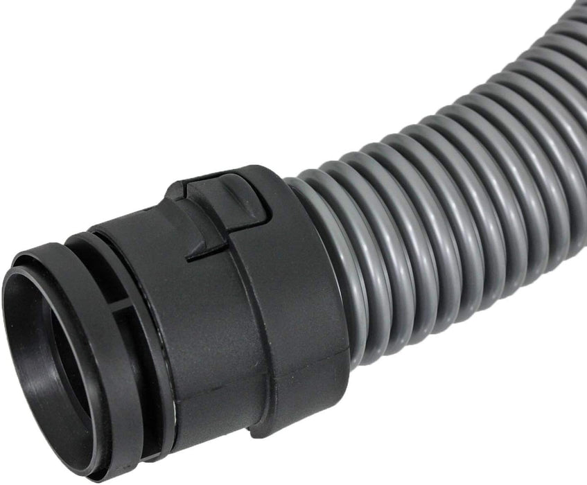 Pipe Hose + Wand Handle for Miele C1 Classic Junior Ecoline Powerline Vacuum Cleaner (2m, 38mm, Silver)