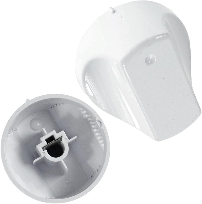 Control Knob Switch for HOTPOINT Oven Cooker White (Pack of 2)