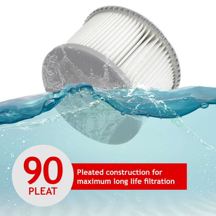 Filter Cartridge for MSpa Exotic Tuscany Alpine Nest Silver Cloud Tekapo Aurora Hot Tub x 2