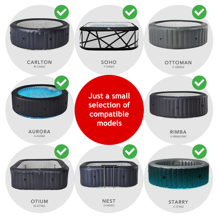 Filter Cartridge for MSpa Exotic Tuscany Alpine Nest Silver Cloud Tekapo Aurora Hot Tub x 3