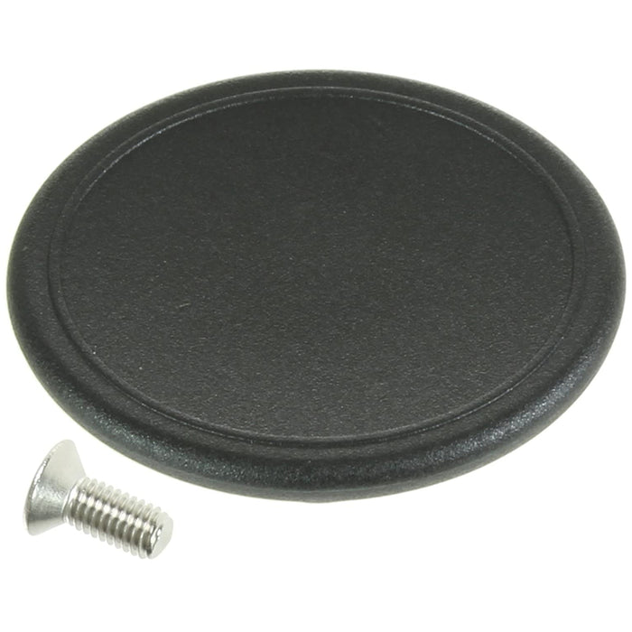 2 x 4.5cm Small Handle Lid Knob For Le Creuset Casserole Pot / Dish / Saucepan (Black)