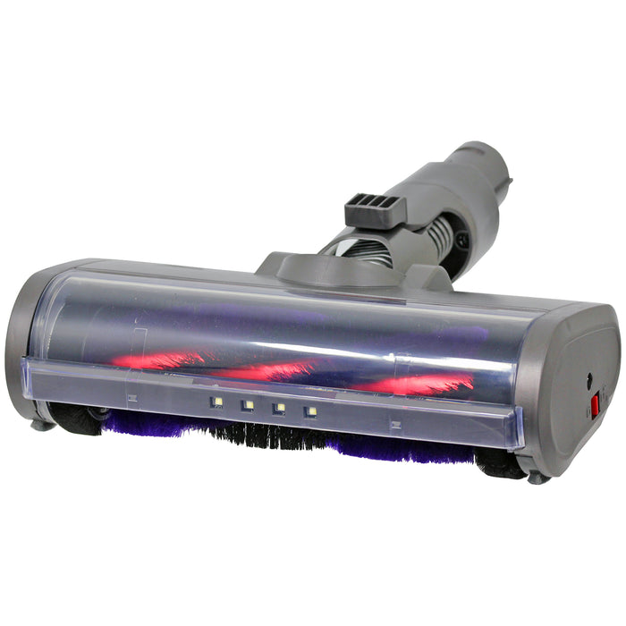 Carbon Fibre Motorhead Floor Tool + Blue Extension Rod Wand for Dyson DC62 Vacuum Cleaner