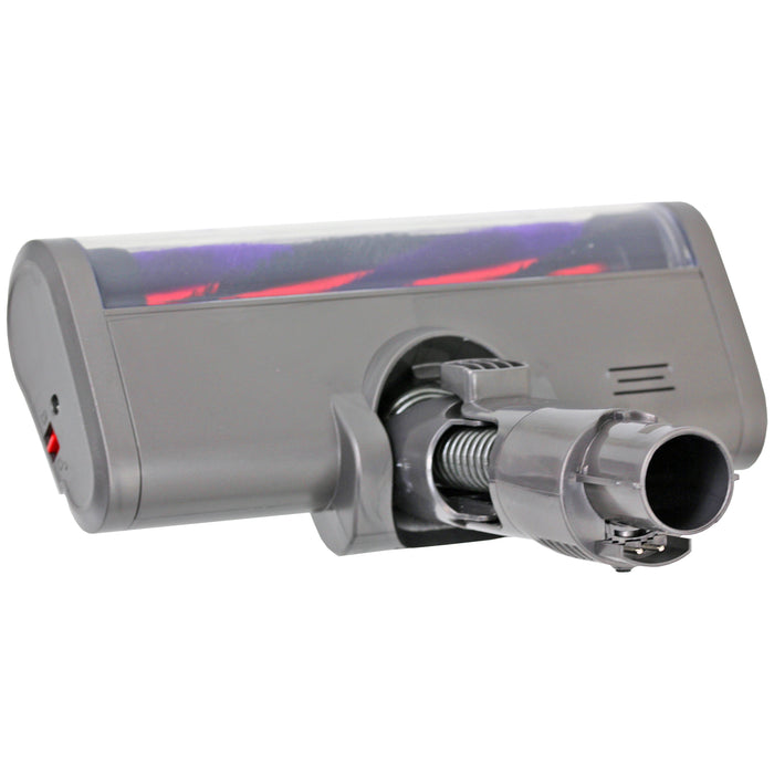 Carbon Fibre Motorhead Floor Tool + Blue Extension Rod Wand for Dyson V6 SV03 Vacuum Cleaner