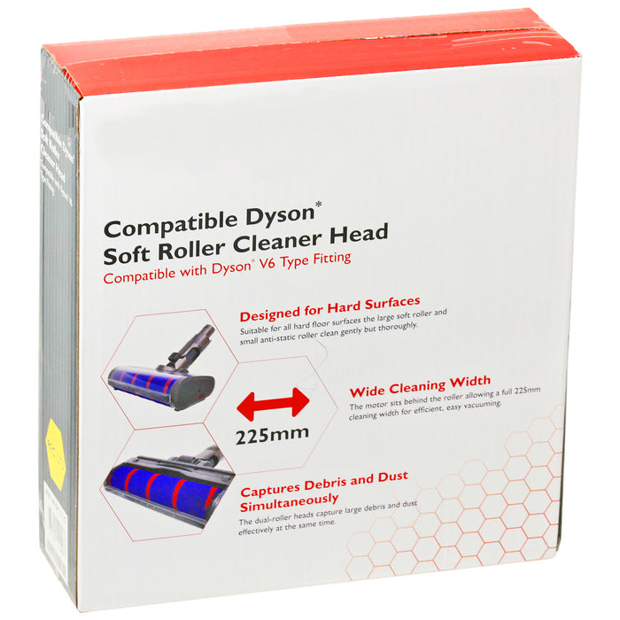 Soft Roller Brush Head Hard Floor Tool, Mini Turbine Tool + Filter for DYSON SV03 SV04 SV06 Vacuum Cleaner