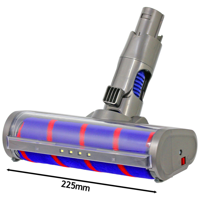Soft Roller Brush Head Hard Floor Tool, Mini Turbine Tool + Filter for DYSON DC59 V6 Vacuum Cleaner