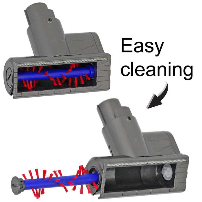 Vacuum Mini Motorised Turbine Brush for Dyson V11 SV14 + Purple Rod Wand Tube