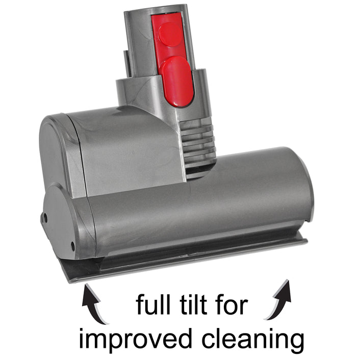 Vacuum Mini Motorised Turbine Brush for Dyson V11 SV14 + Purple Rod Wand Tube