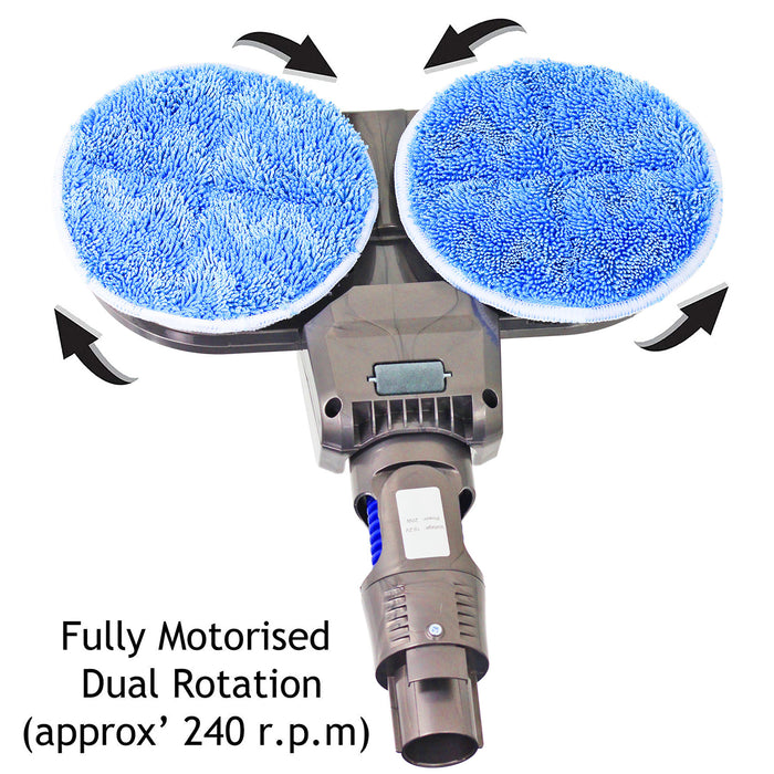 Hard Floor Surface Polisher Scrubbing Cleaning Mop Tool for Dyson DC59 Vacuum Cleaner