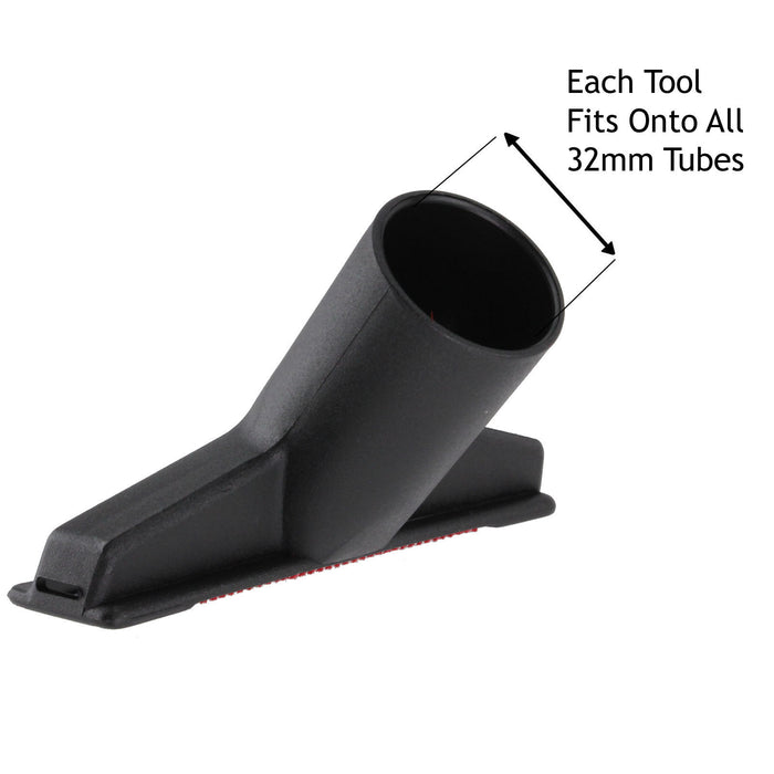 Telescopic Bent End Rod Handle + Mini Tool Kit + 10 Dustbags + Filter for NUMATIC Vacuum Cleaner