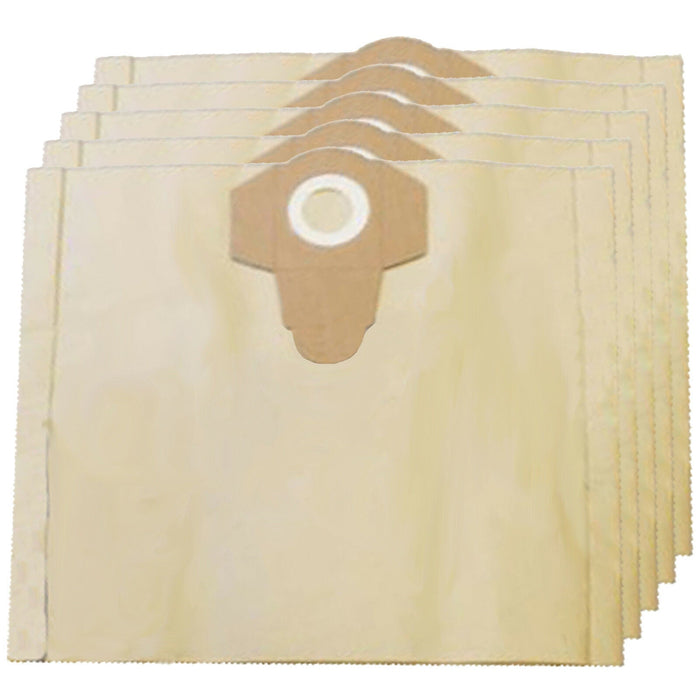 5 x Dust Bags for Clarke, Draper 30L Wet & Dry Series Vacuum Cleaner VB182