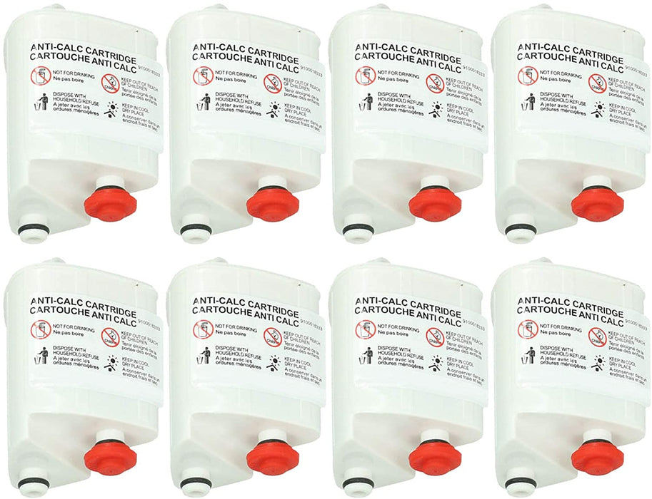 Anti-Calc Filter Cartridges for Calor Steam Iron Pack of 8 XD 9060E0